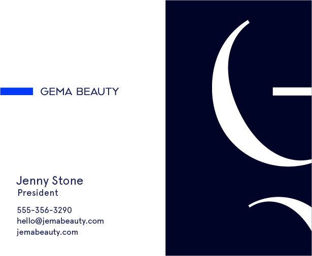 Gema Beauty business cards