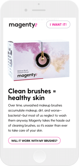 Magenty website Magenty website